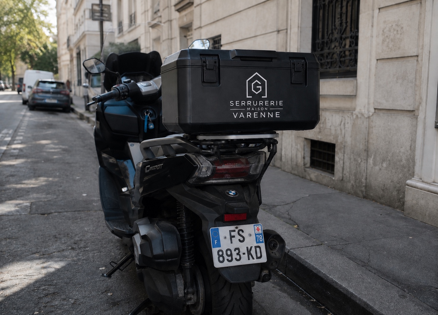 Scooter d'intervention rapide de Maison Varenne